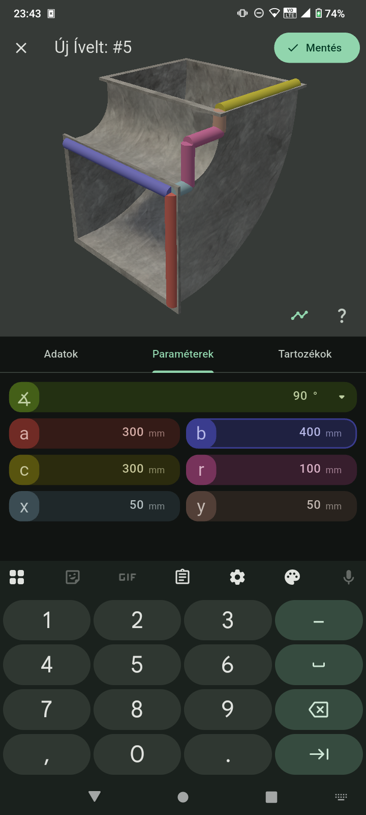 Gyártói Excel export